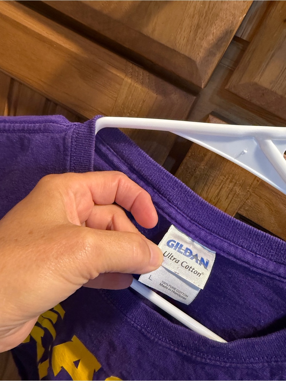Purple "Death Valley" Cropped Graphic Tee - Picture 2 of 3